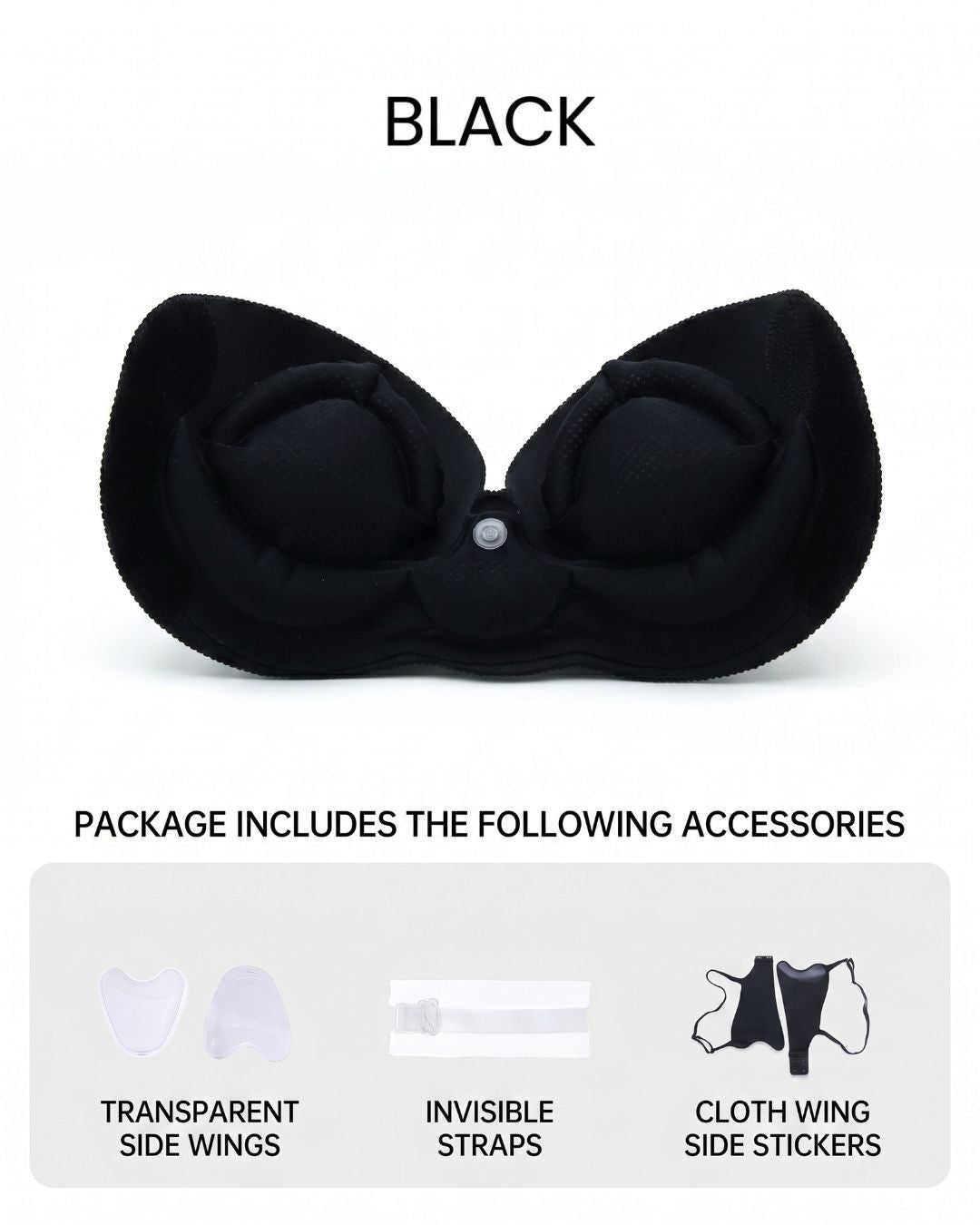 Miss Double Invisairpad Bra/Invisible Bra Inflatable