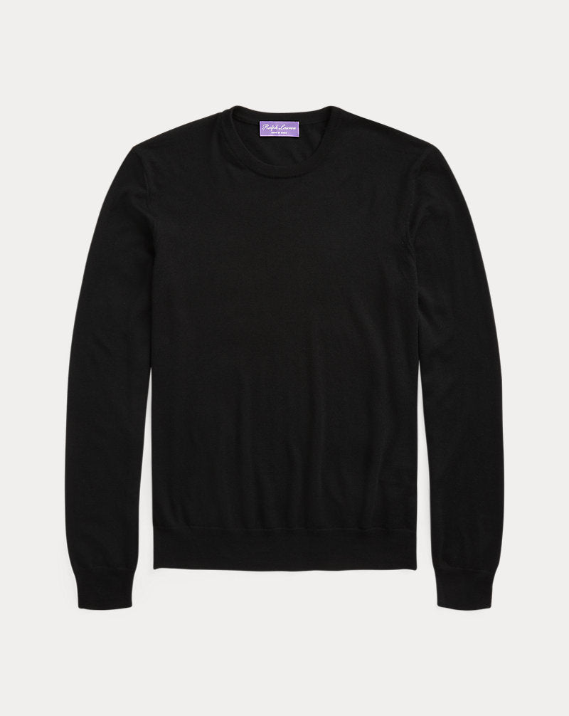 Cashmere Crewneck Jumper Classic Black