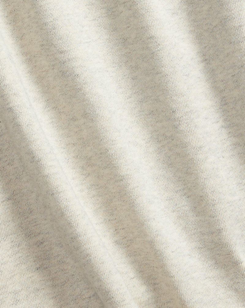 Logo Fleece Pullover Oatmeal Heather