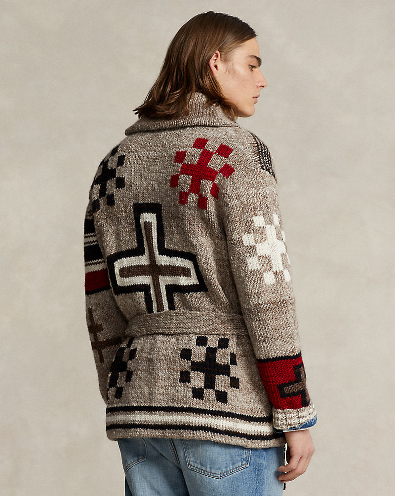 Naiomi Glasses Wrap Cardigan Multi Combo