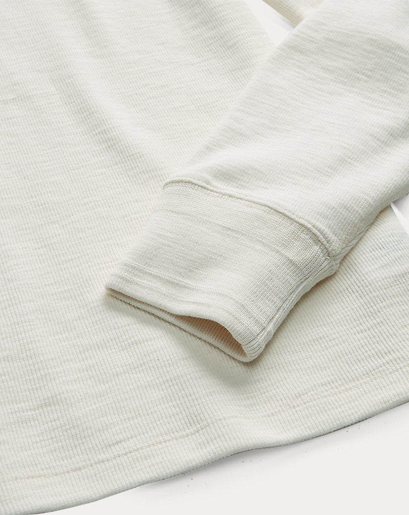 Naiomi Glasses Henley Shirt Warm Cream