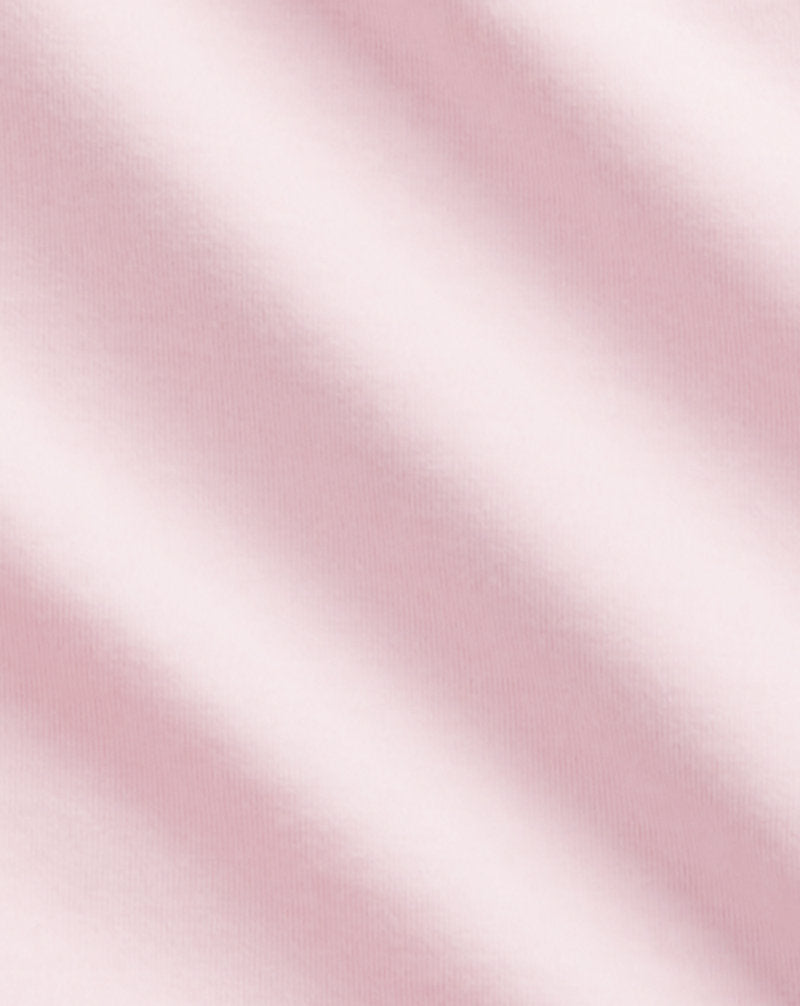 Jersey Spread-Collar Shirt Garden Pink