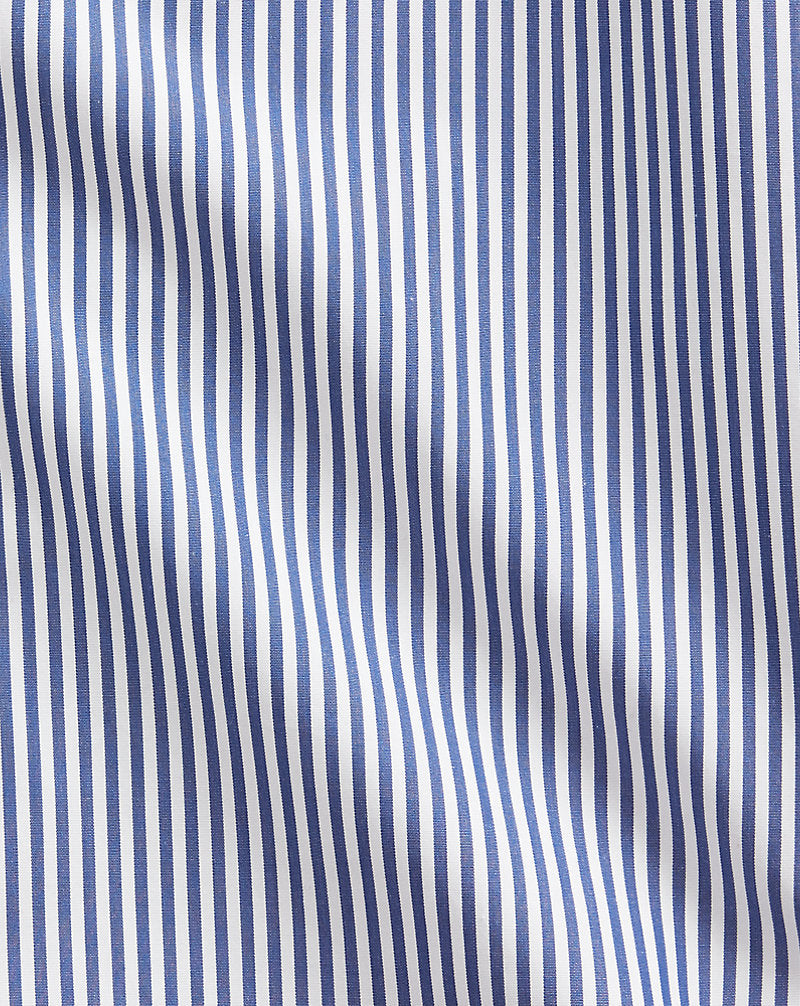 Bengal-Stripe Shirt Medium Blue And White