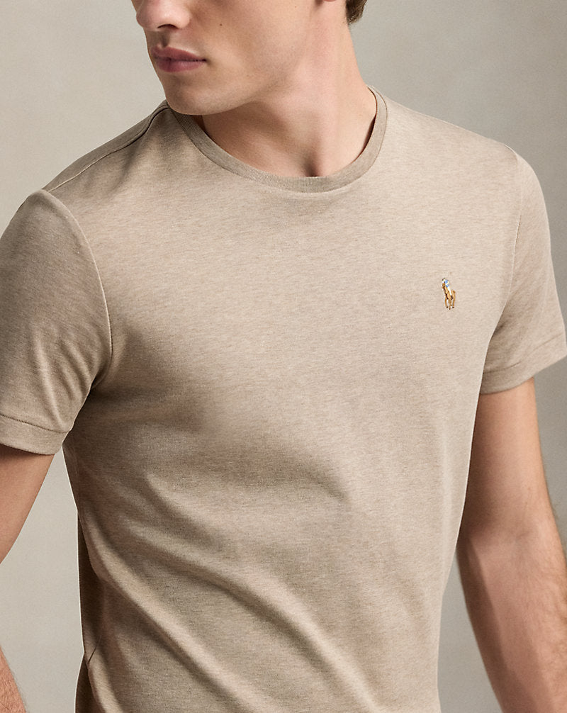 Custom Slim Fit Soft Cotton T-Shirt Adirondack Heather