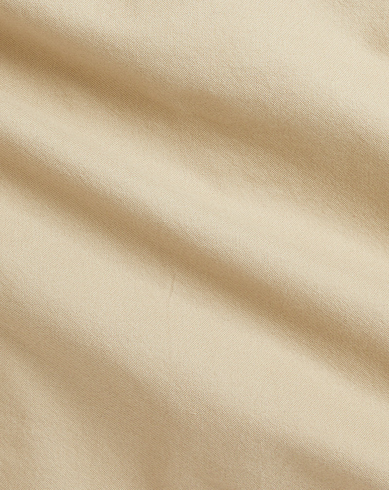 Classic Fit Garment-Dyed Oxford Shirt Surrey Tan