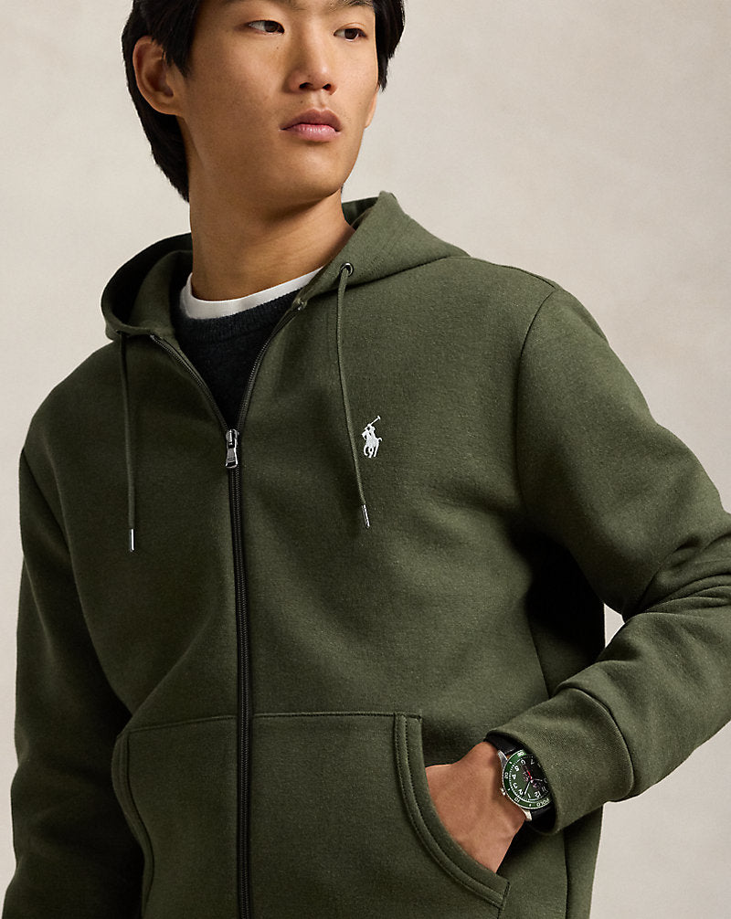 Double-Knit Full-Zip Hoodie Alpine Heather