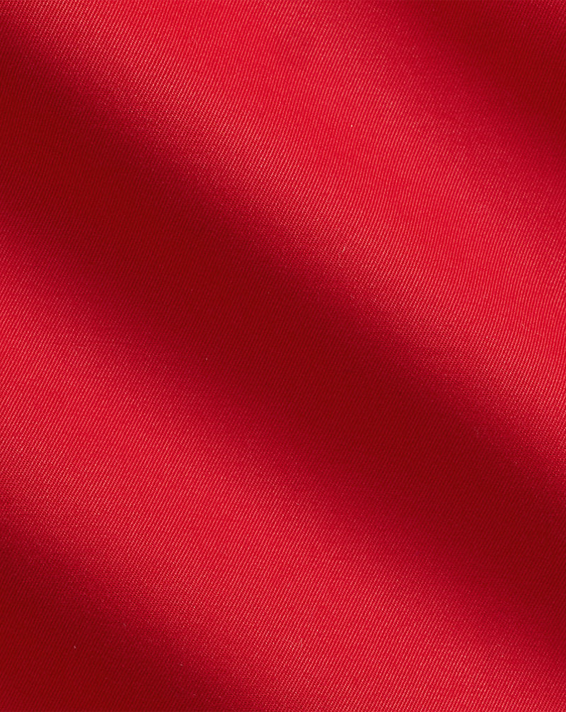 Custom Fit Twill Shirt Red