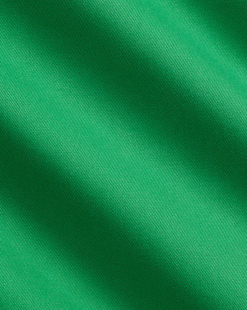 Custom Fit Twill Shirt Cruise Green