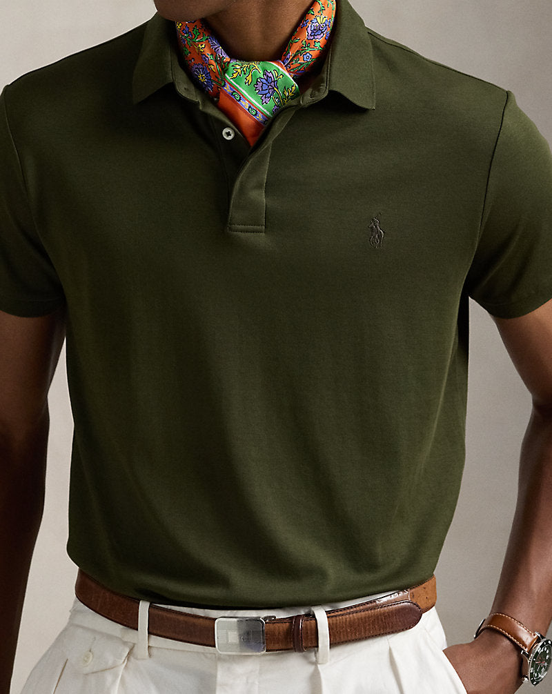 Custom Slim Fit Soft Cotton Polo Shirt Armadillo