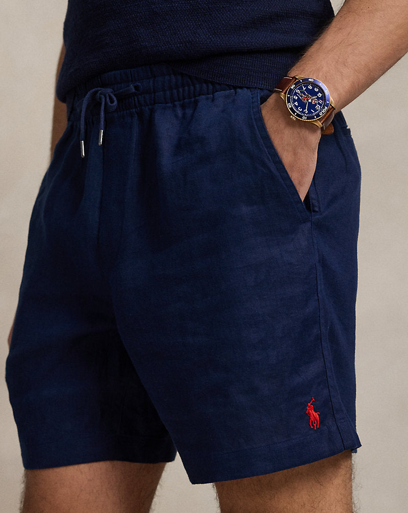 15 cm Polo Prepster Linen Short Newport Navy