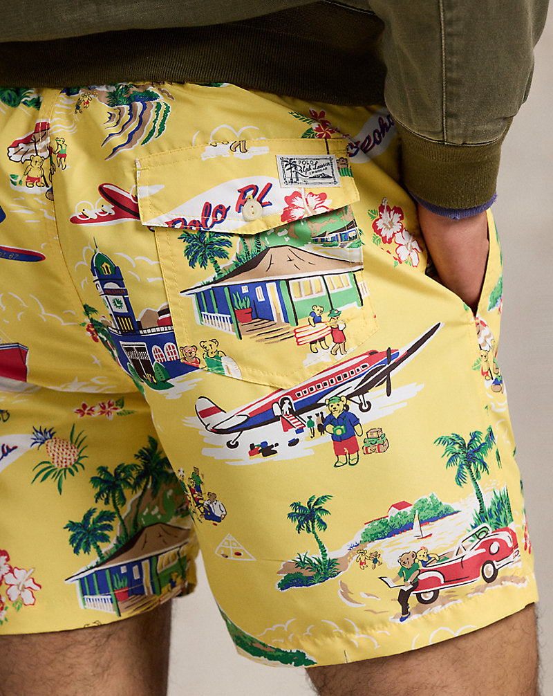 14.5 cm Traveller Polo Swimming Trunk On Holiday Bear Sp25