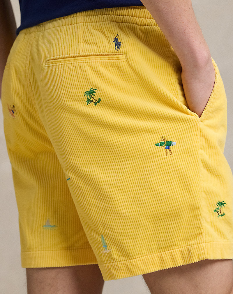 15 cm Polo Prepster Corduroy Short Beach Yellow