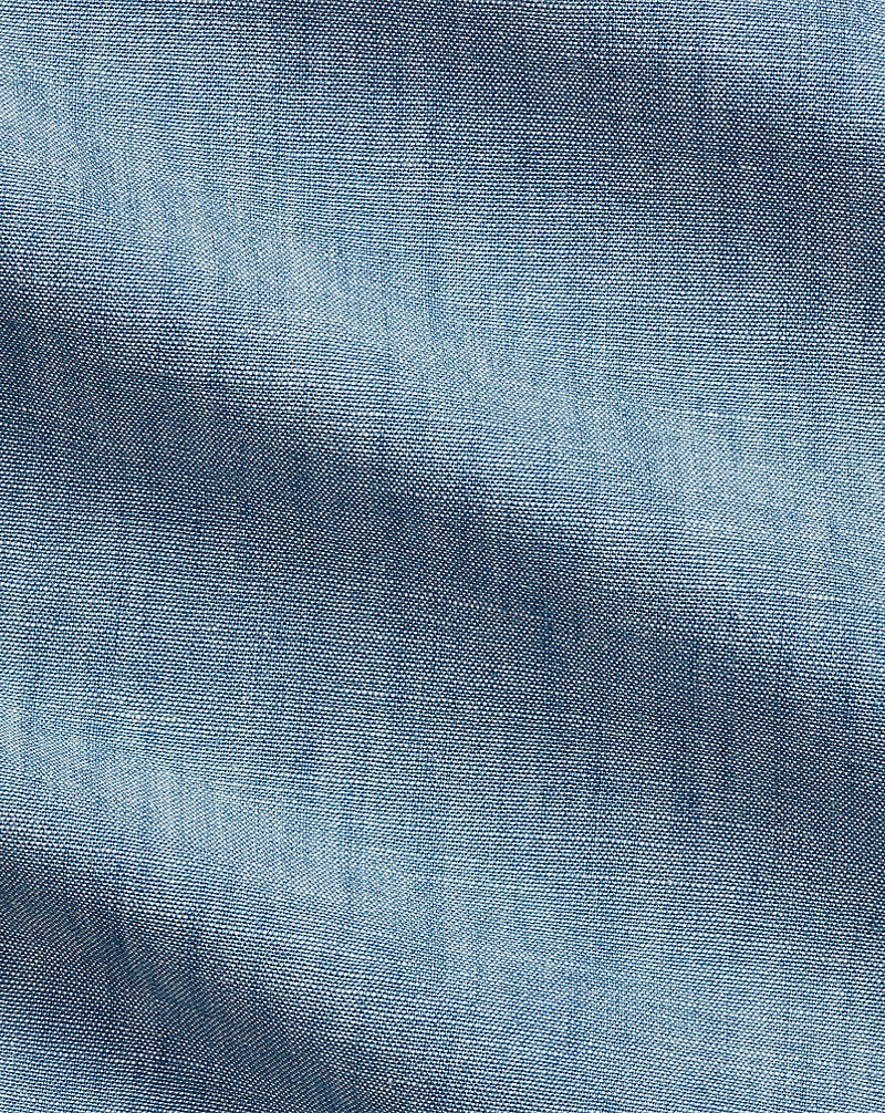 Indigo Chambray Overshirt Medium Indigo