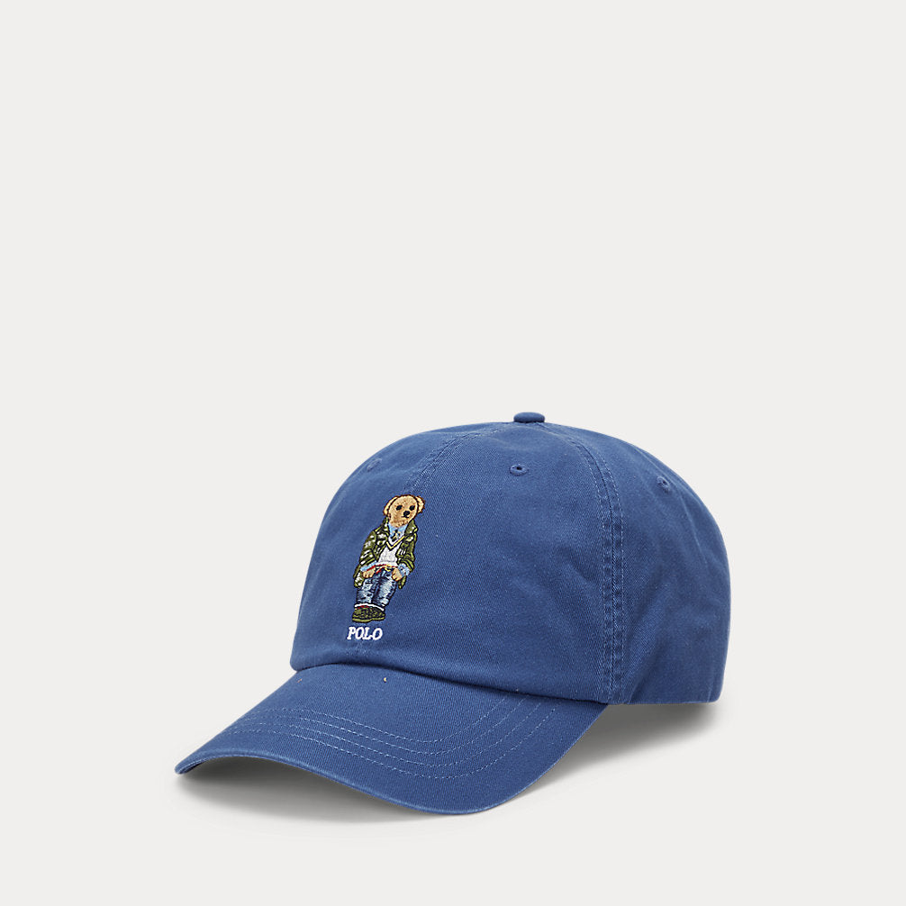 Polo Bear Twill Ballcap Beach Royal