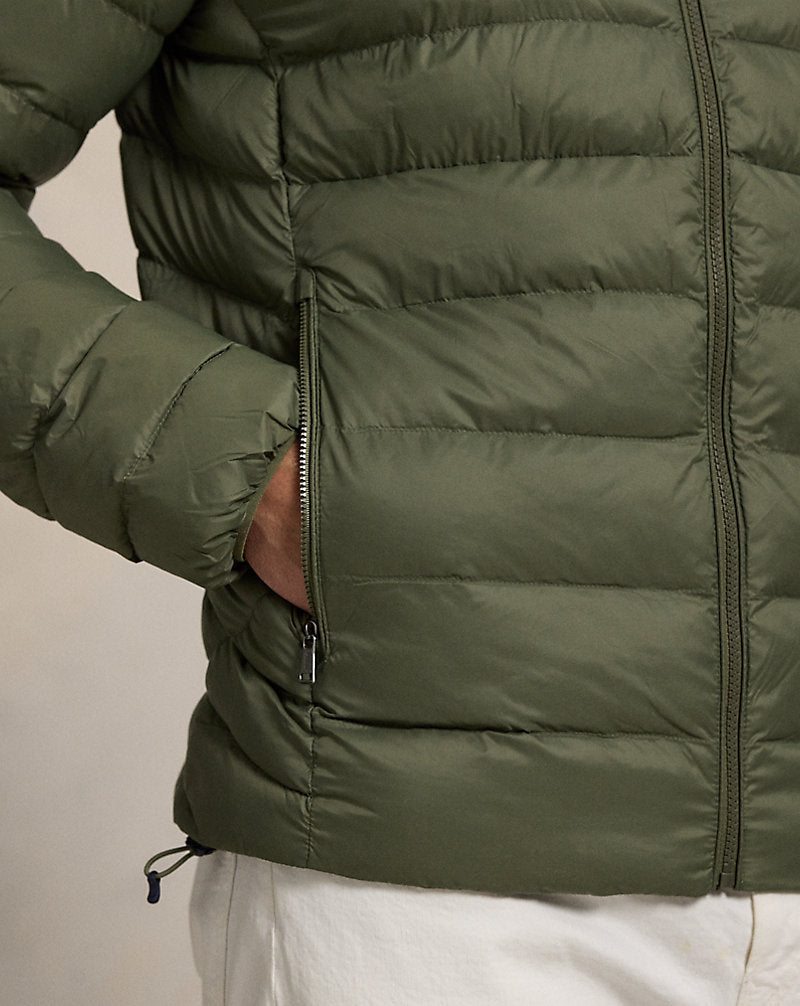 The Colden Packable Jacket Cruise Olive