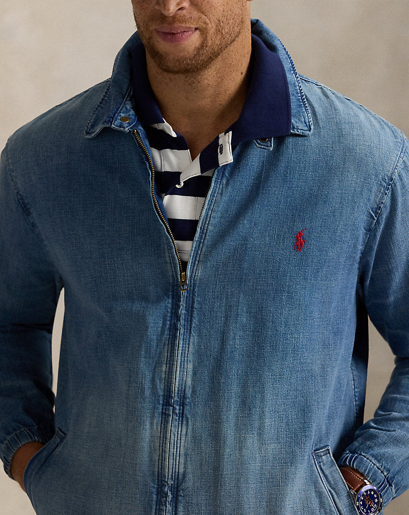 The Bayport Indigo-Dyed Denim Jacket Wallsend