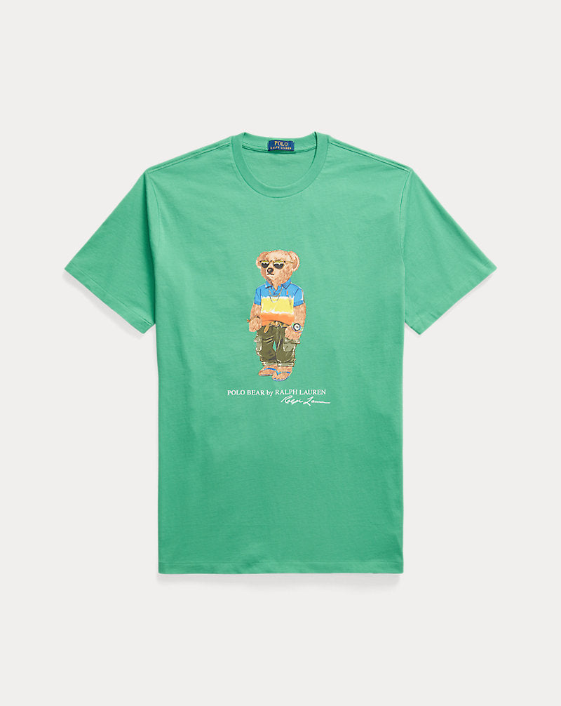 Polo Bear Jersey T-Shirt Raft Green Beach Shop