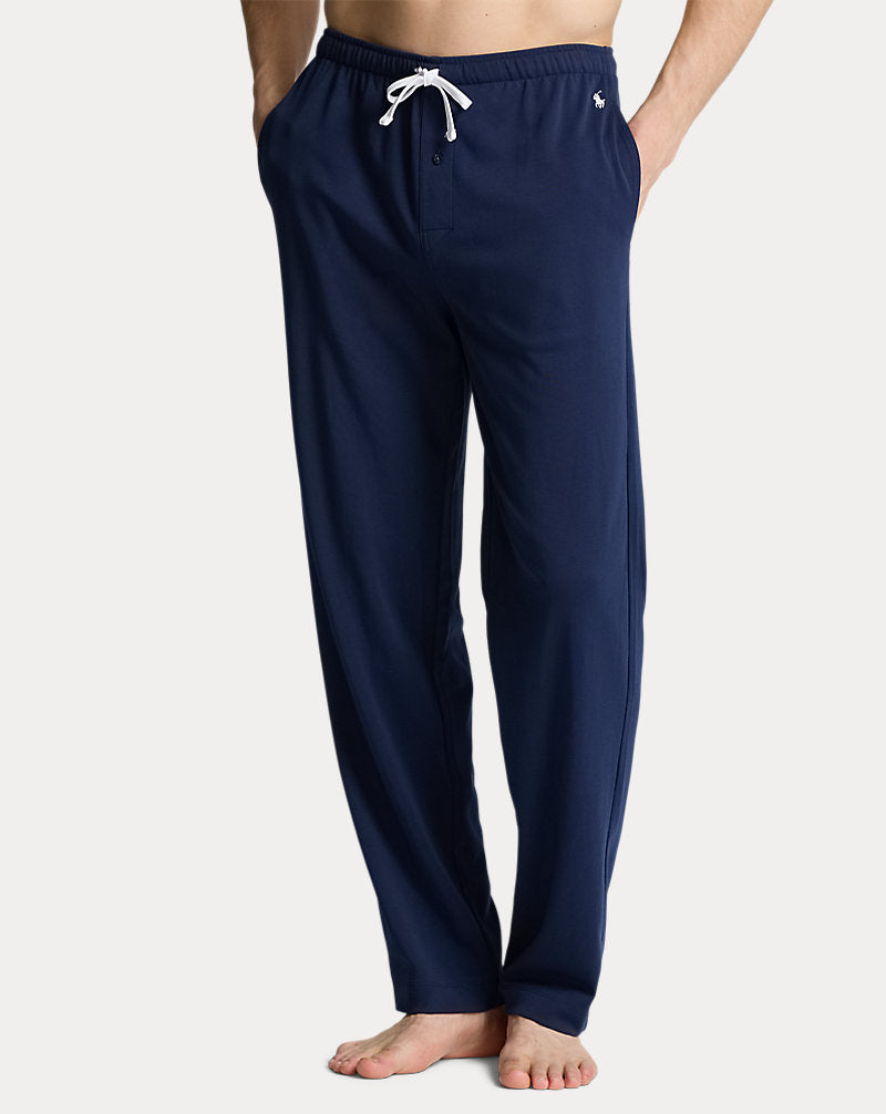 Cotton Interlock Pyjama Set Cruise Navy Polo Set