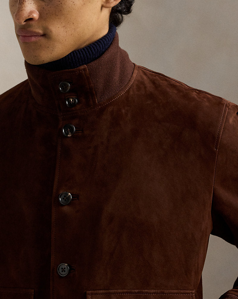 Suede Jacket Brown