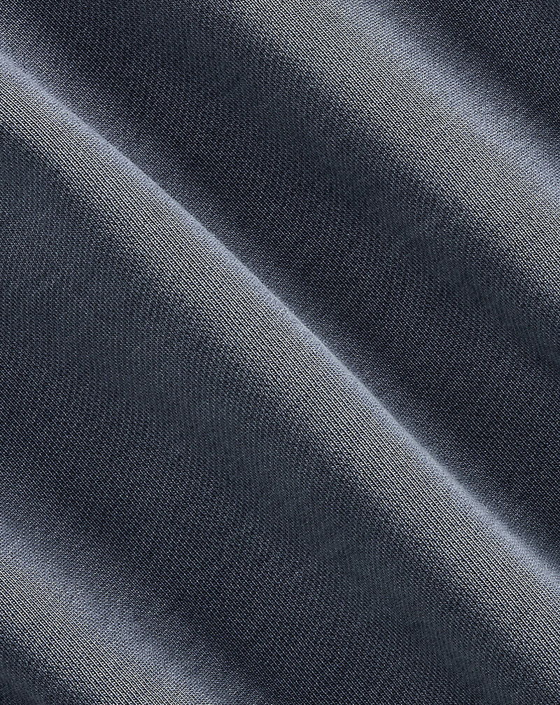 Garment-Dyed French Terry Sweatshirt Navy