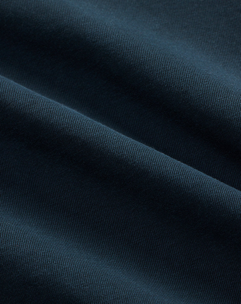 Relaxed Fit Heavyweight Jersey T-Shirt Dunkelblau
