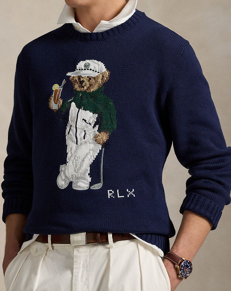 Polo Bear Performance Jumper Refined Navy