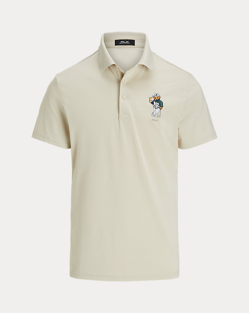 Tailored Fit Bear Performance Polo Shirt Basic Sand