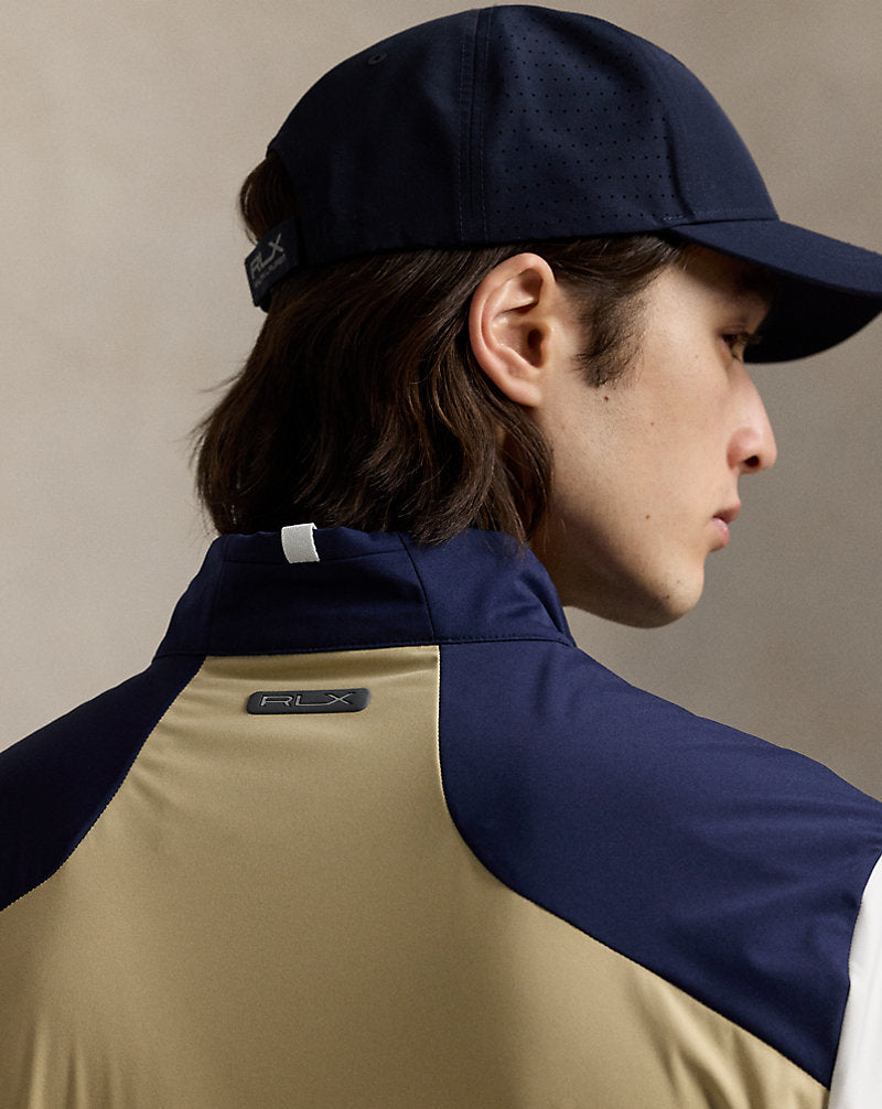 Colour-Blocked Packable Jacket Classic Khaki Multi