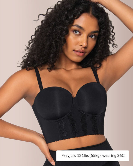 Low Back Strapless Bra