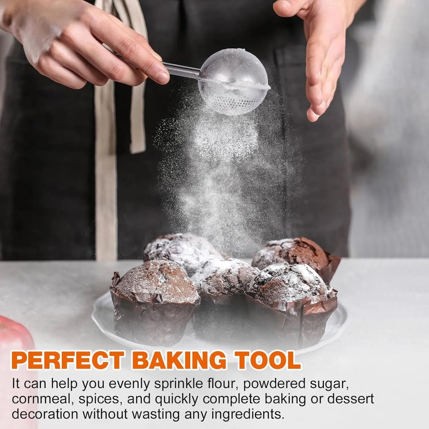 Multifunctional Stainless Steel Powder Sifter