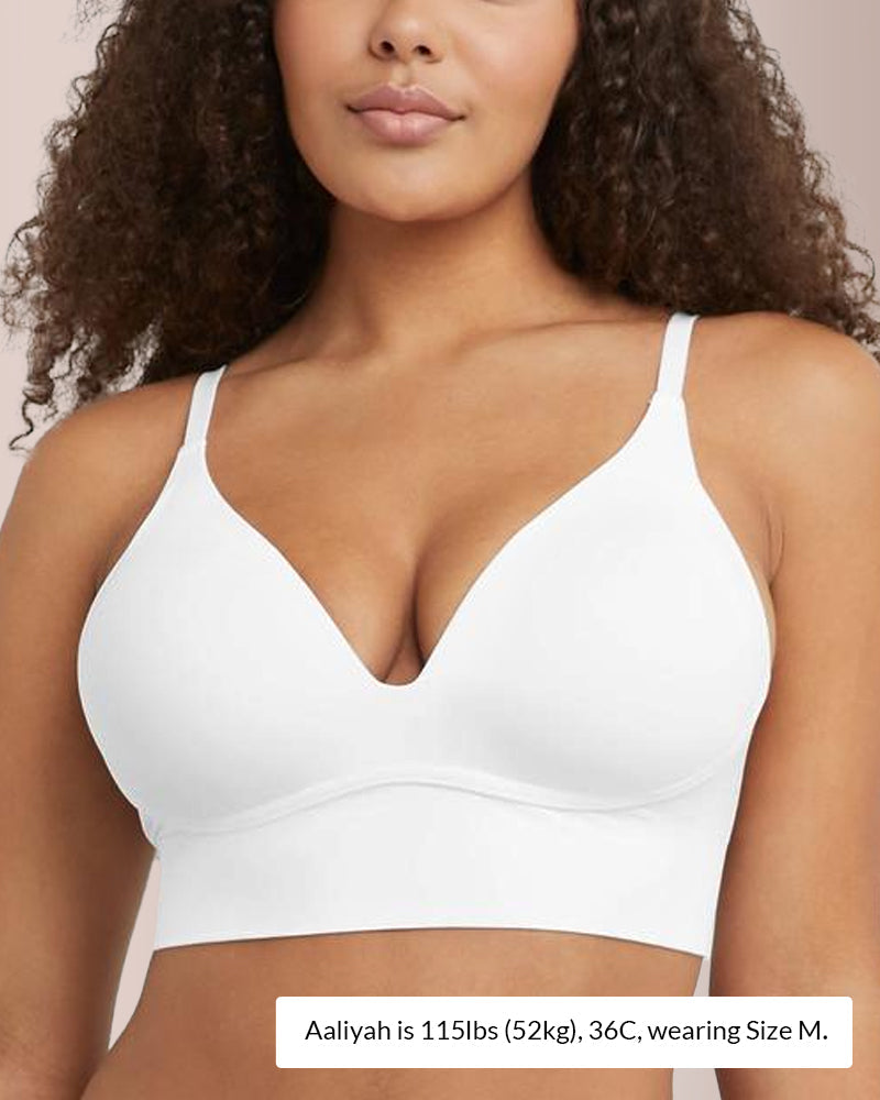 Deep V Wireless Lift Bra
