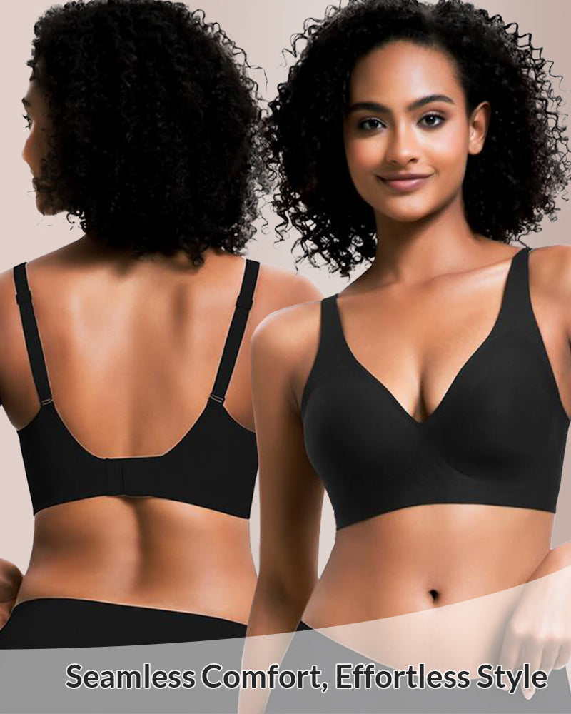 Deep V Lift Seamless Wireless Jelly Bra