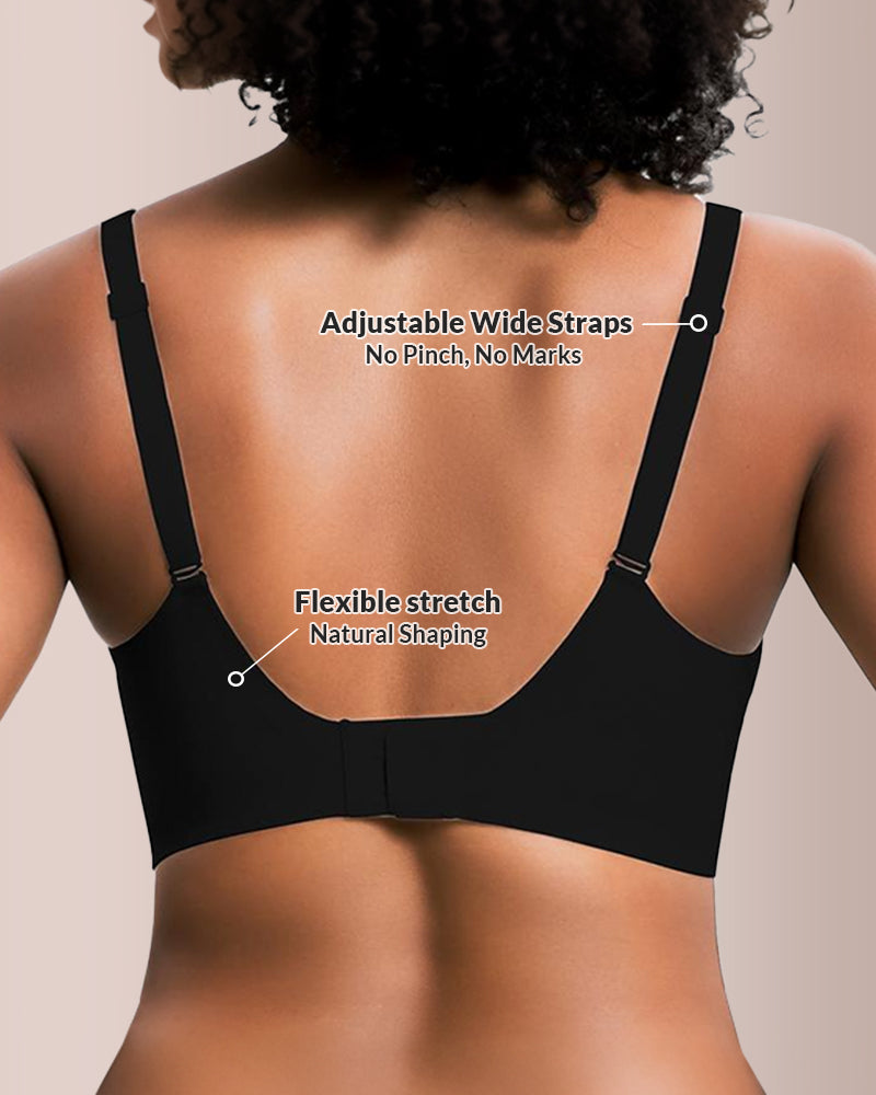 Deep V Lift Seamless Wireless Jelly Bra