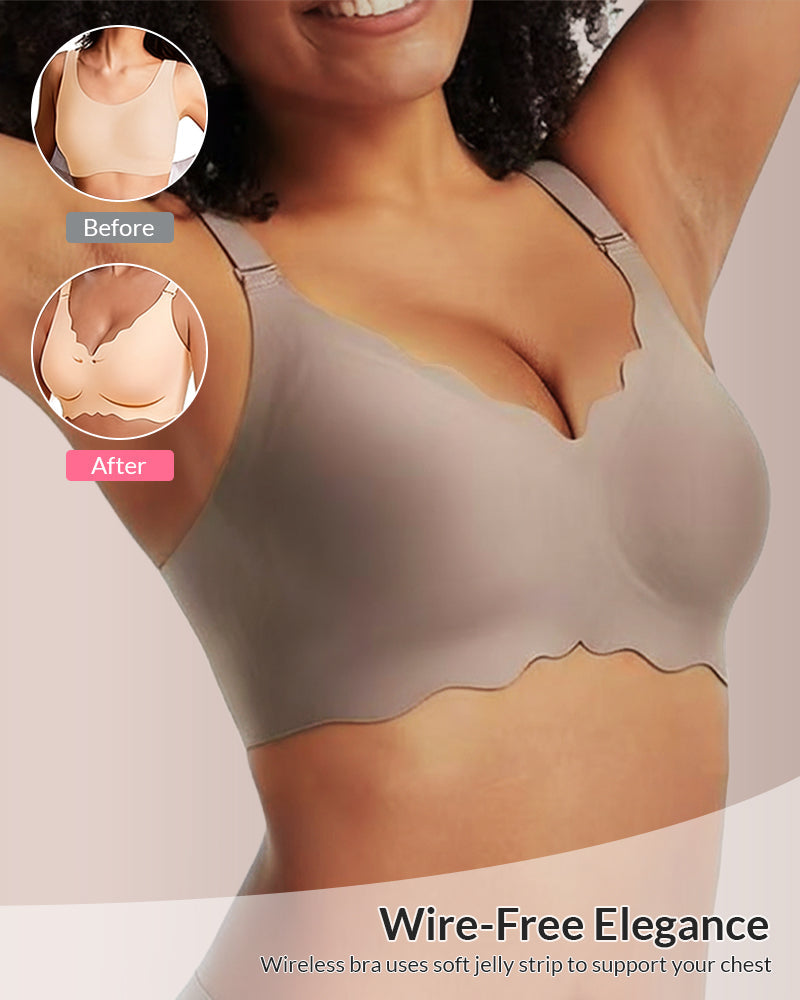 Scalloped Comfort Everyday Bra