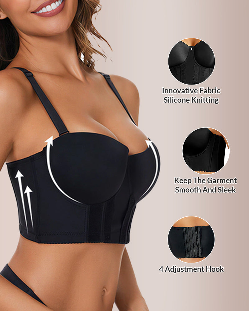 Low Back Strapless Bra