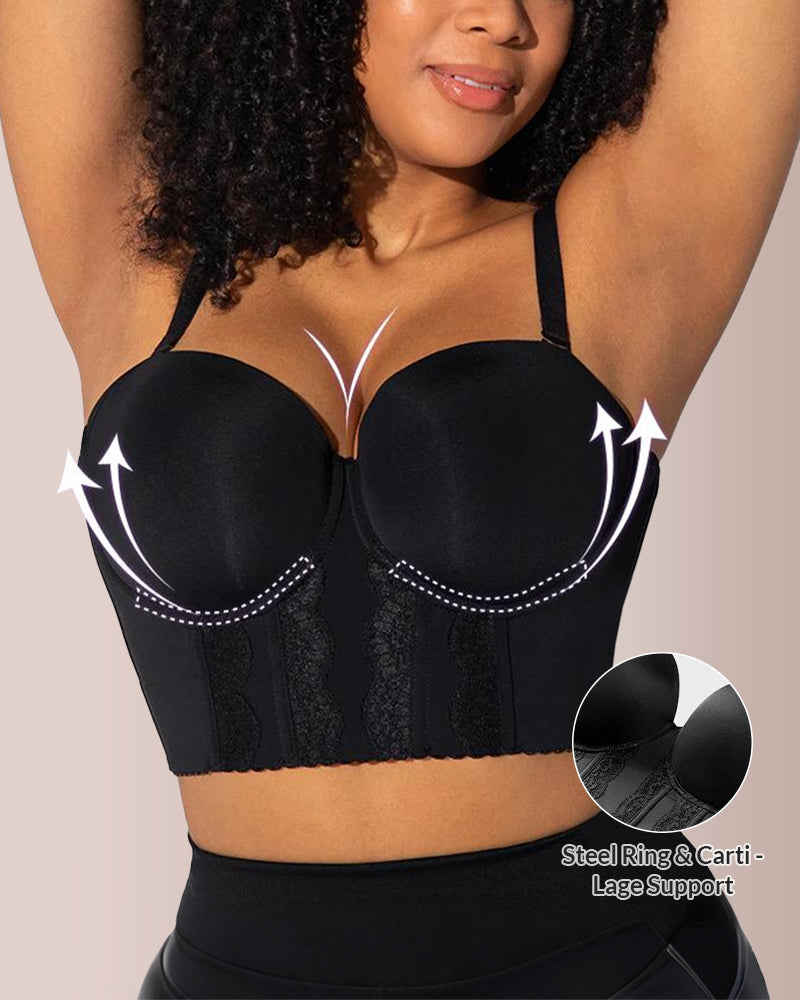Low Back Strapless Bra