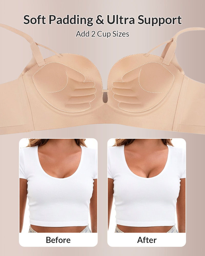 Wireless Add-2-Cup Push-Up Bra