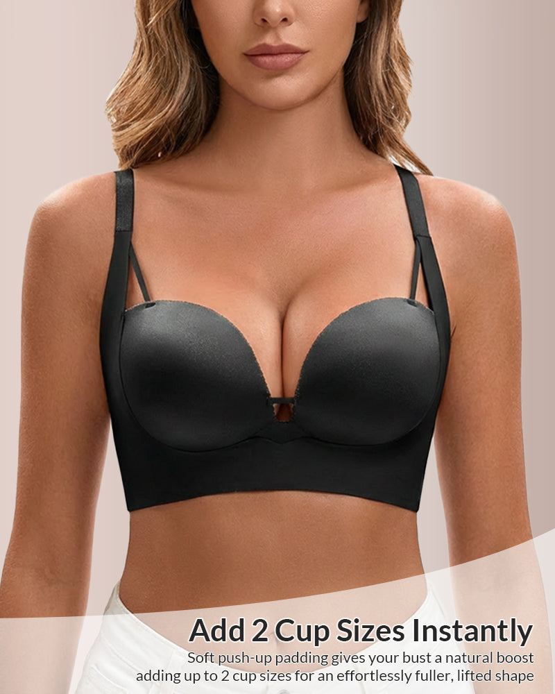 Wireless Add-2-Cup Push-Up Bra