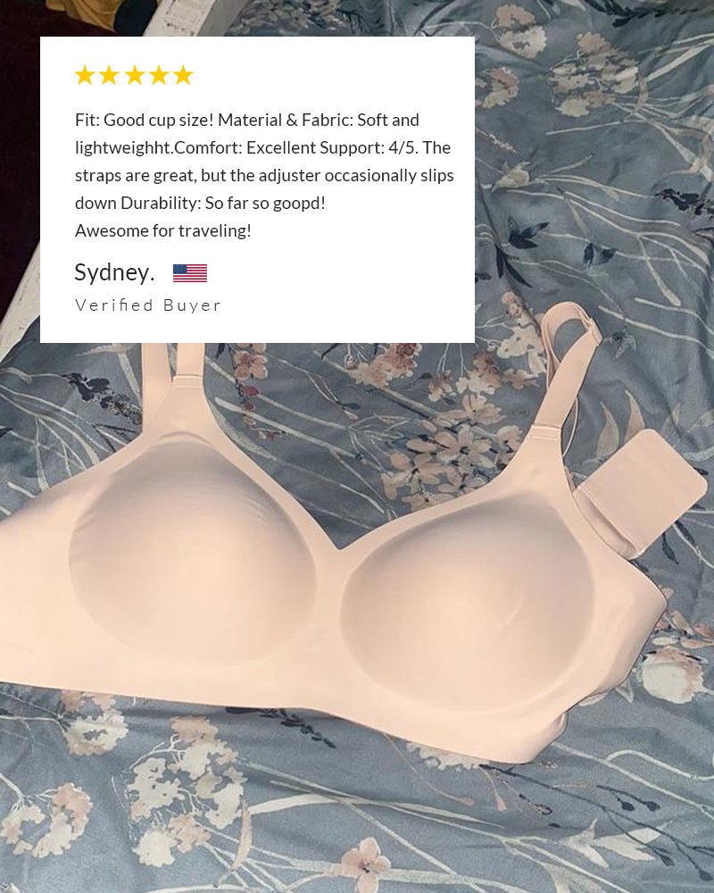 Jelly Wireless Women's Comfortable Push-Up Bras