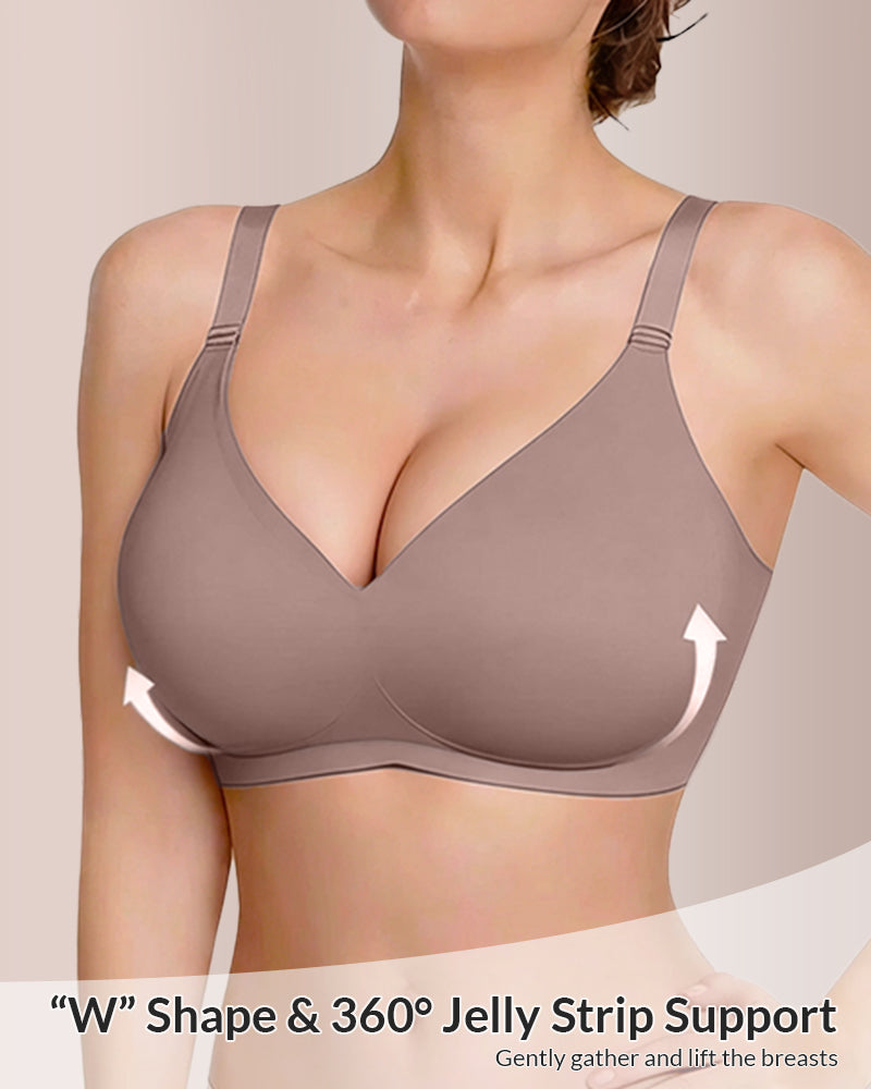 Jelly Wireless Women's Comfortable Push-Up Bras