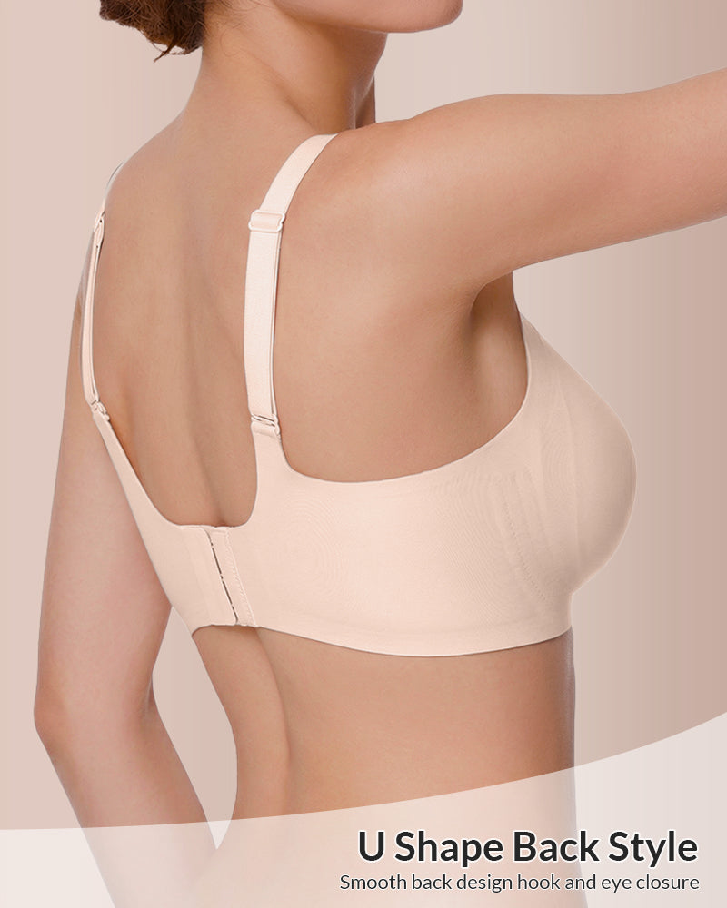 Jelly Wireless Women's Comfortable Push-Up Bras