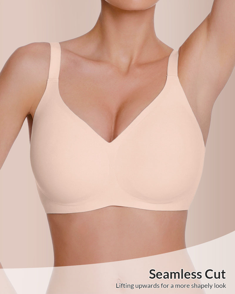 Jelly Wireless Women's Comfortable Push-Up Bras