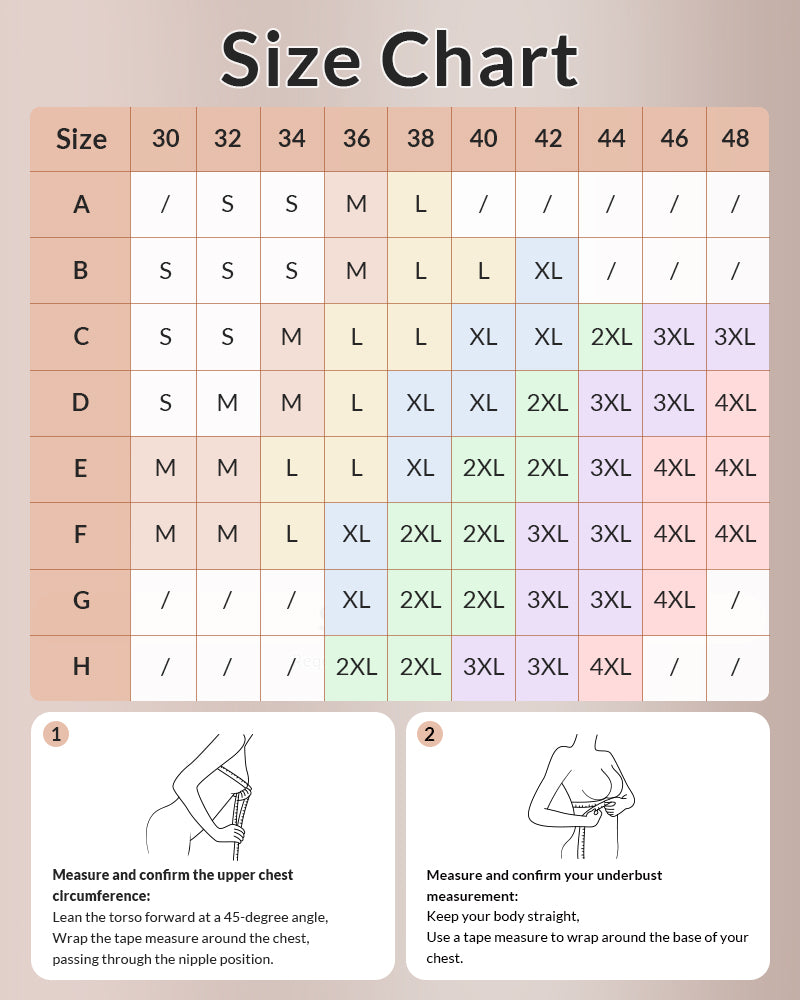 Front Closure Cross-Back Wireless Back-Support Bra