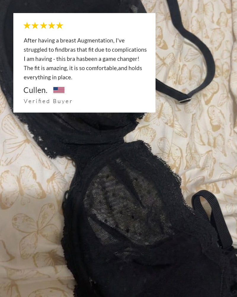 Sheer Lace Underwire Balconette Bra