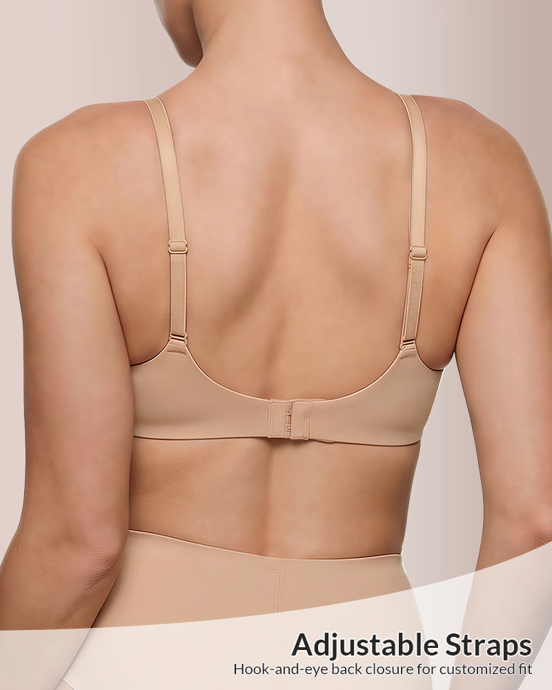 Fits Everybody Buttery Soft Plunge Bra