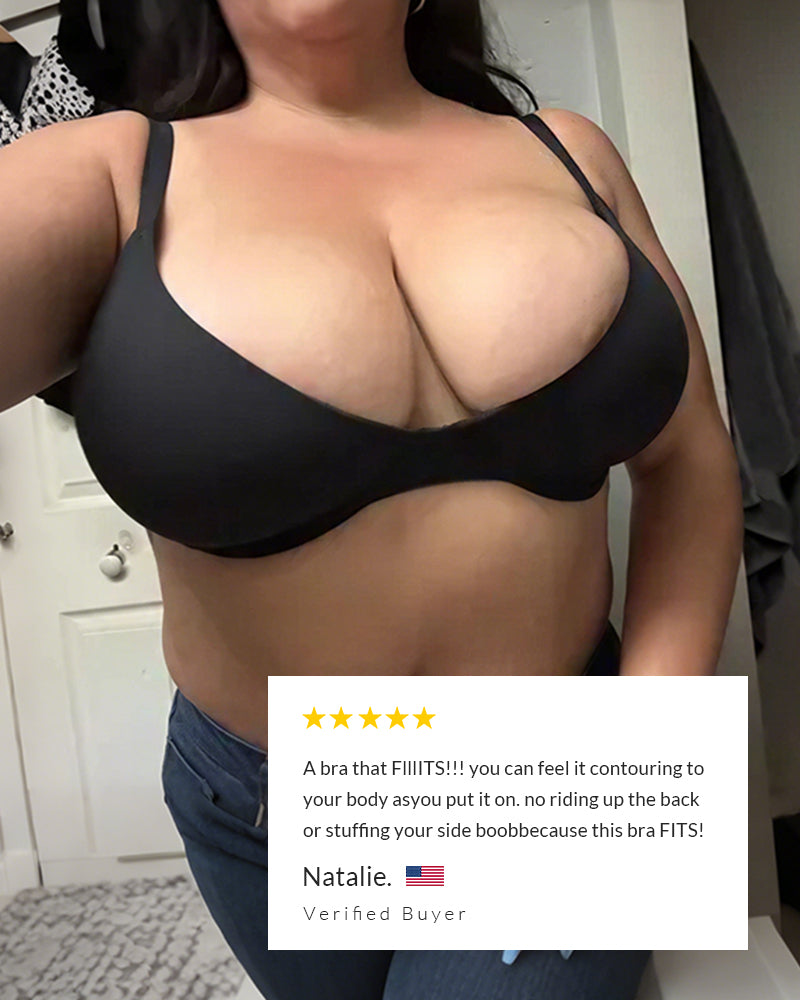 Fits Everybody Buttery Soft Plunge Bra