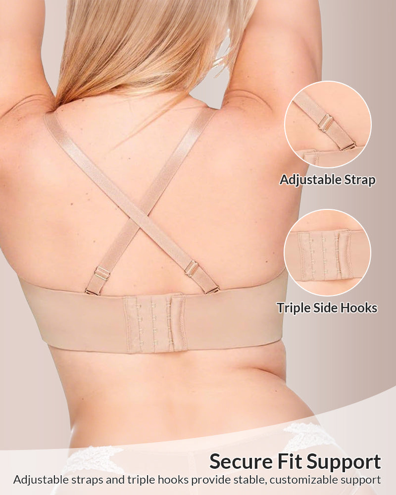 Classic Underwire Strapless Bra - High Support