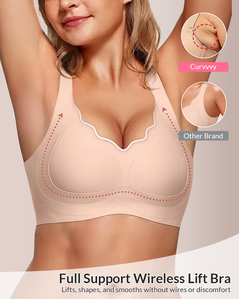 Seamless Wire-Free Anti-Sagging Lifting Bra