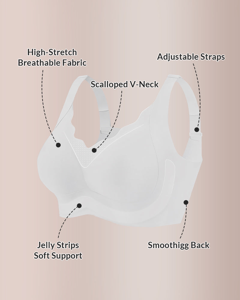 Seamless Wire-Free Anti-Sagging Lifting Bra