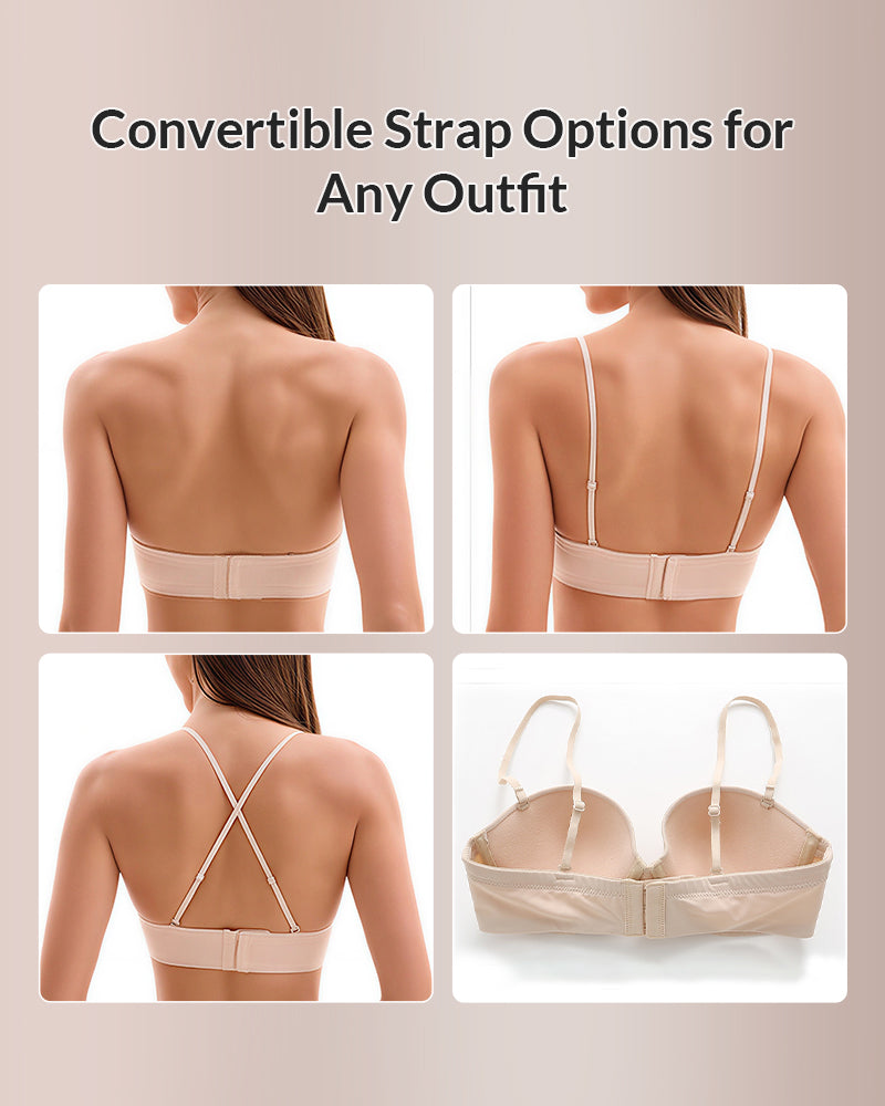 Push-Up Seamless Strapless Bra